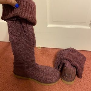 Ugg Knit High Rise Boot